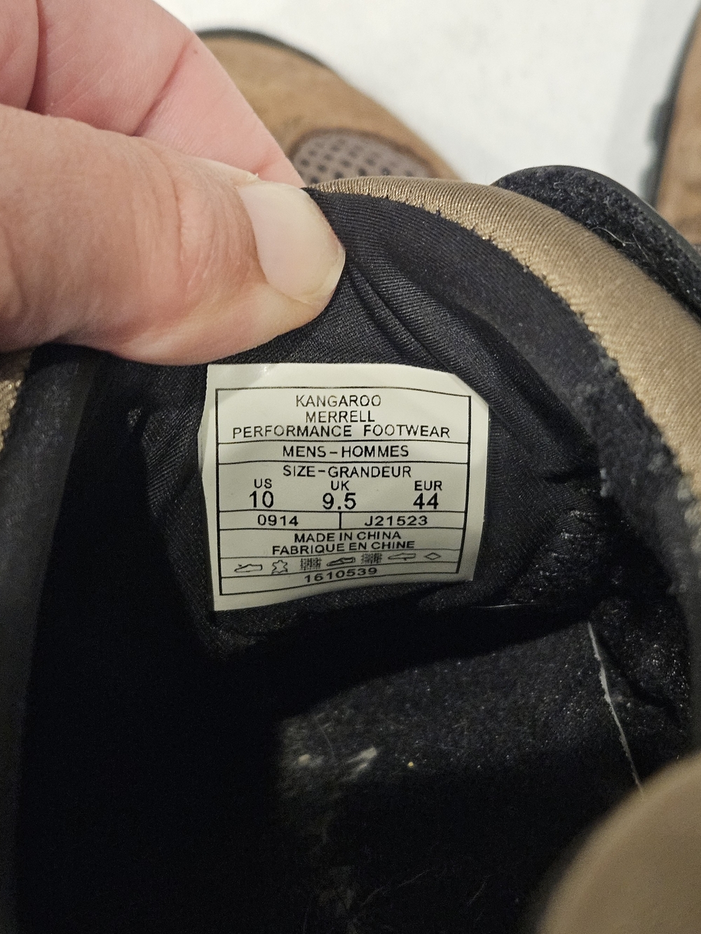 Merrell Men Chameleon 8 Stretch Hiking Shoes Leather-And-Mesh,Nubuck - Picture 8 of 8